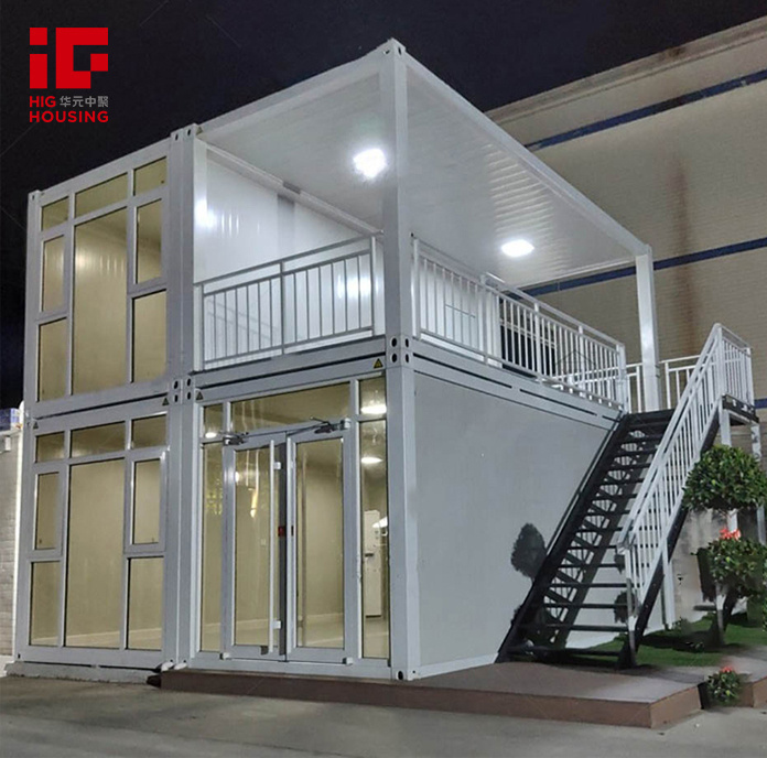 Flat Pack Container Houses Resort Chalet For Living Small Cabin Loft Design Professional Good Price Container House