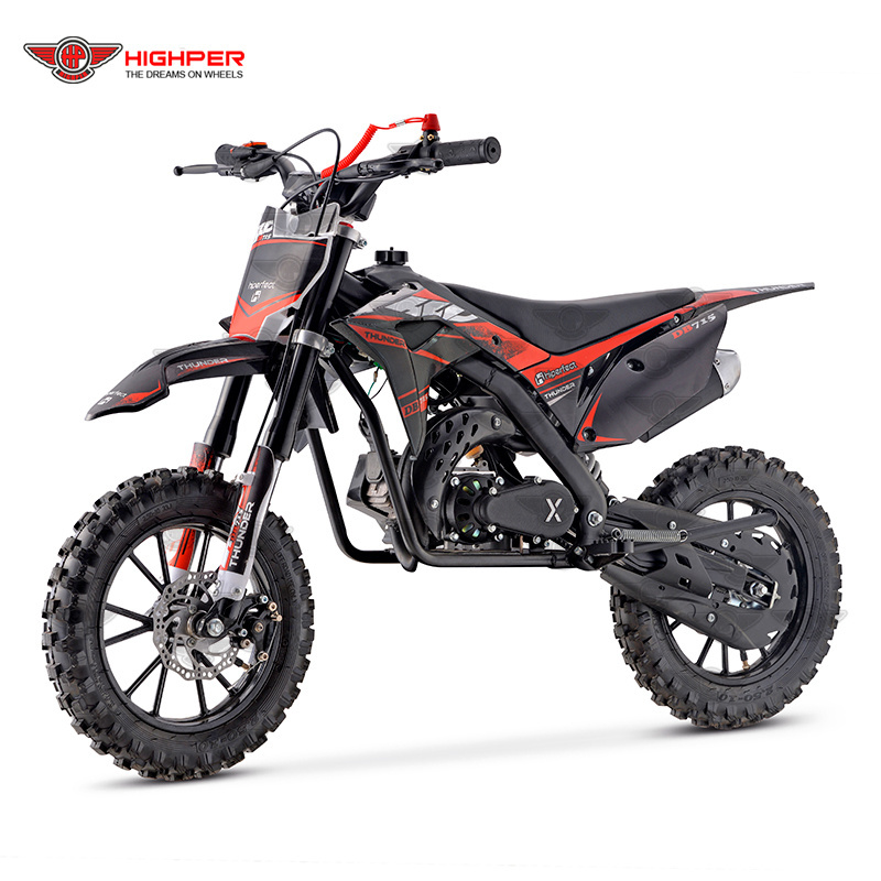 HIGHPER 2023 New 49cc Mini Dirt Bike Sport Motorcycle for Kids (DB712)