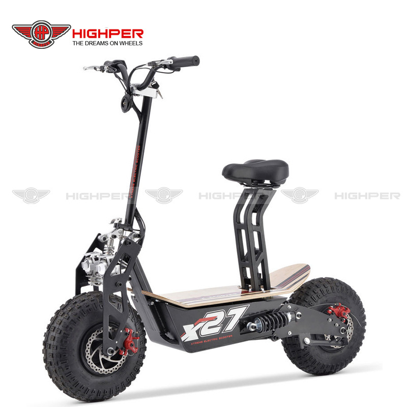 New Cheap Adult Electric Scooter 1600W~ 2000W 60V off road big folding electric scooter, fat tire with seat