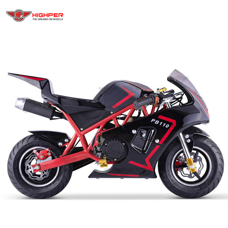 super mini gas cross pocket dirt bike 49cc wholesale (PB110)