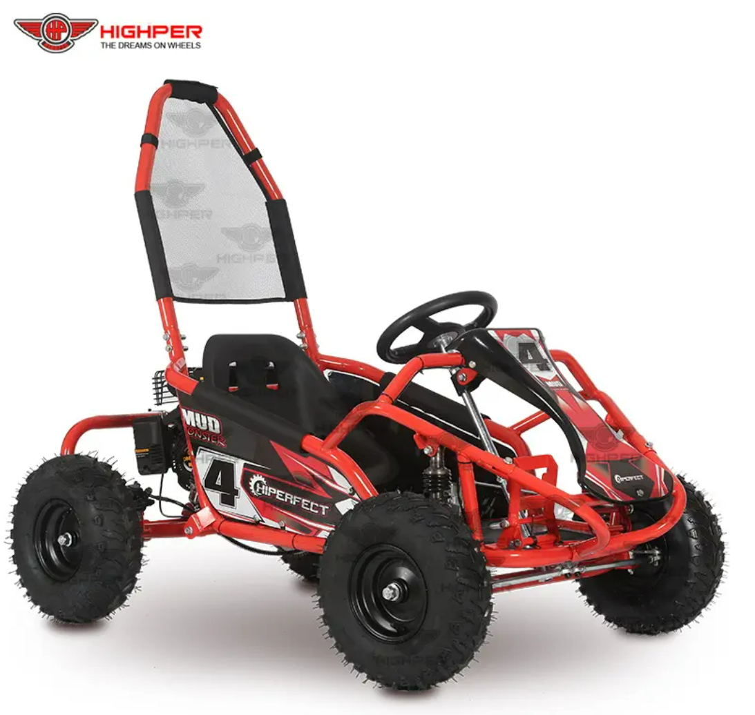 China New Automatic 98cc Buggy 4-Stroke, Gas Powered Go Karts (GK008)