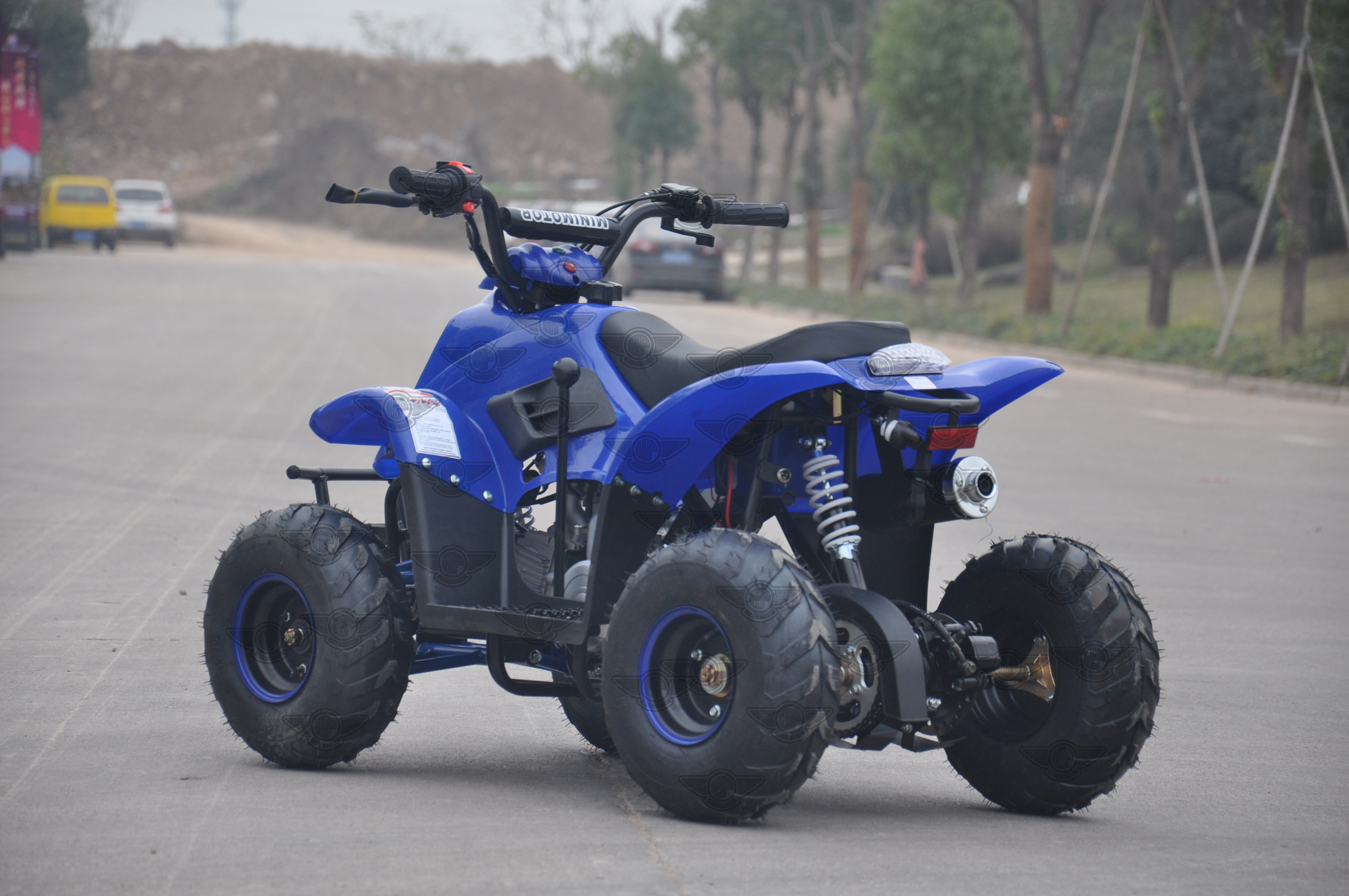 Cheap Gas ATV Quad 70cc 90cc 110cc Quad Bike 4 Stroke Four Wheels Mini Moto ATV Automatic AVT Kids Quads (ATV001)