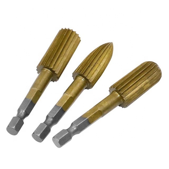 Hex Shank Metal Grinder Drill Bit Rotary Rasp File