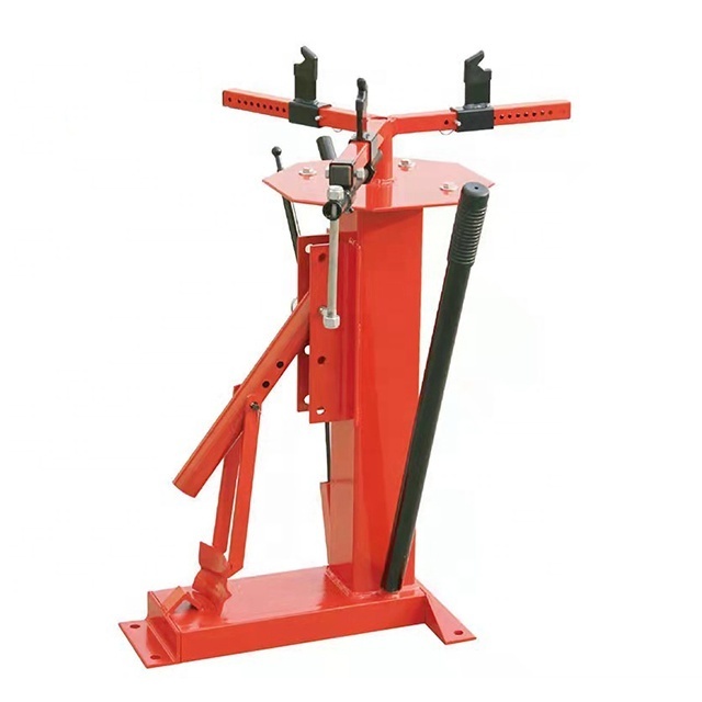 Portable bead breaker manual tire changer