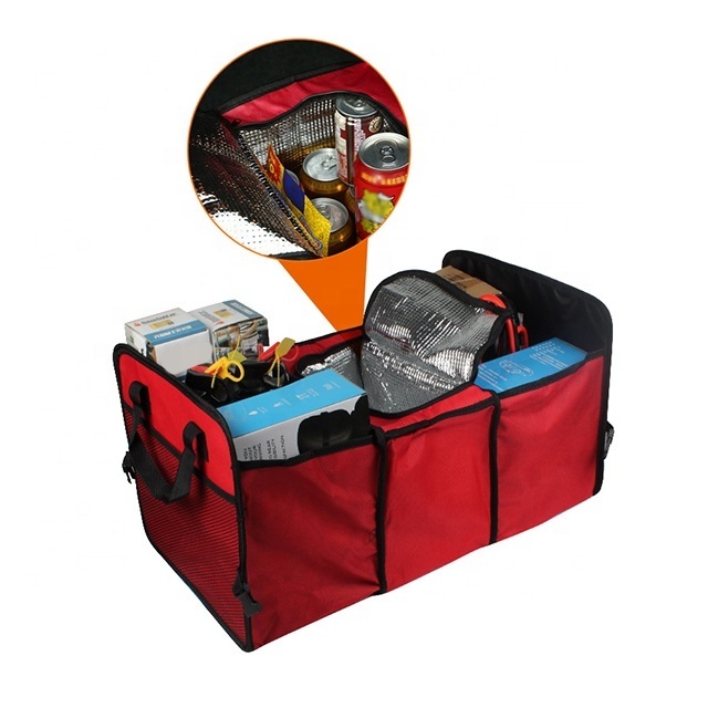 Car boot trunk organizer foldable and storage