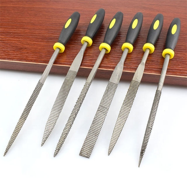 Metal filing flat wood carving tools hand tool flat file