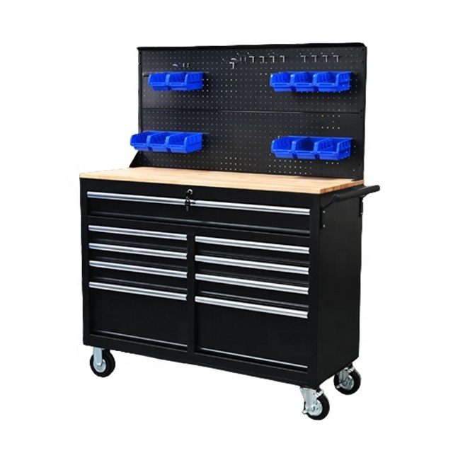 Mechanic rolling chest tool box garage tool cabinet