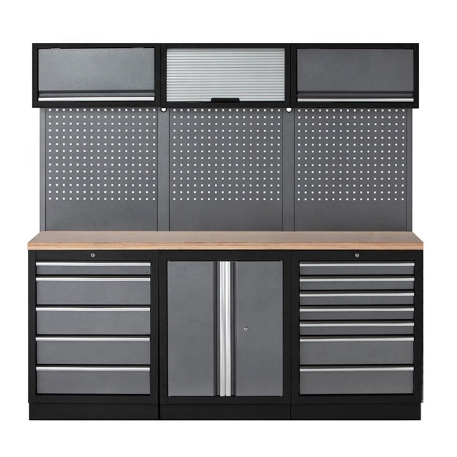 Modular garage workbench garage cabinets storage