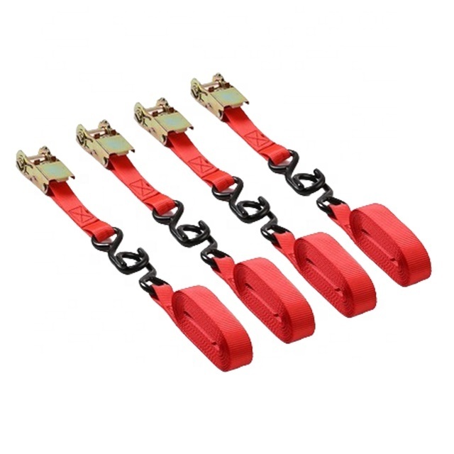 Heavy Duty Tie Down Auto Retractable Ratchet Straps