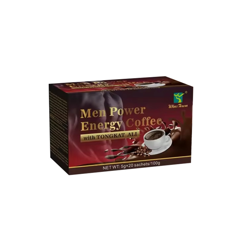 Men Power Natural Herbs Coffee X Organic Maca Black Energy Instant Coffee For Men