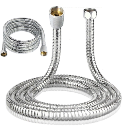 3 Meter Flexible Hose Shower Hoses Stainless Steel Flexible Tube Pipe Bathroom Spiral Shower Hoses