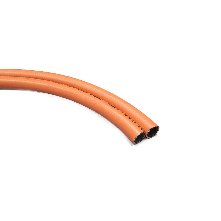 Anti-abrasion NBR Material Oil Resistant LPG Orange Flexible Hose