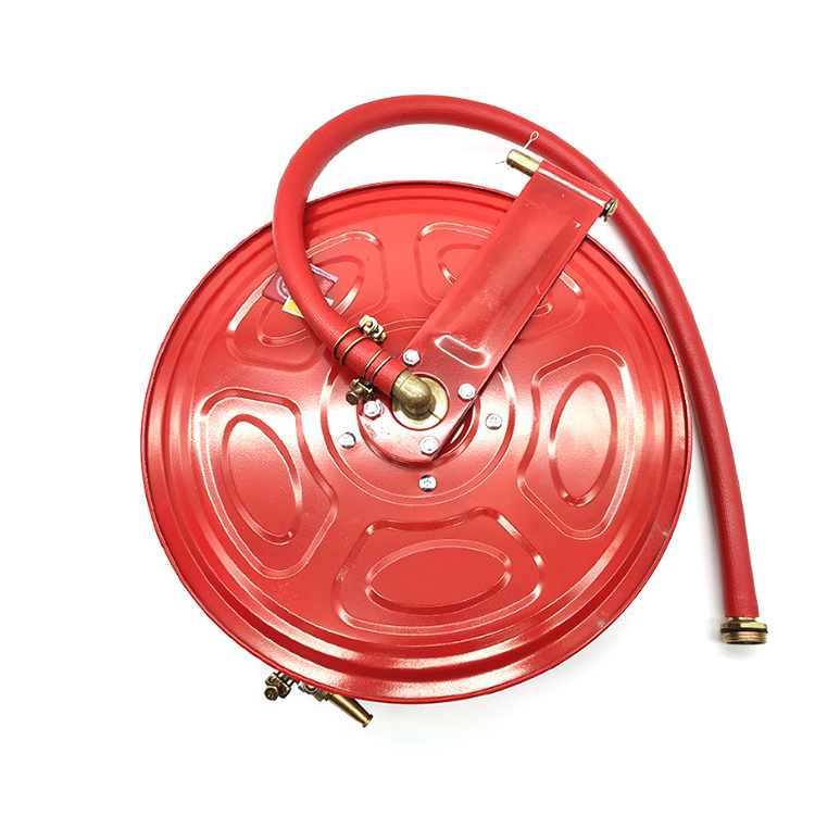 Double Door Fire Hose Cabinet 1inch*30m Fire Hose Reel for Fire Extinguisher