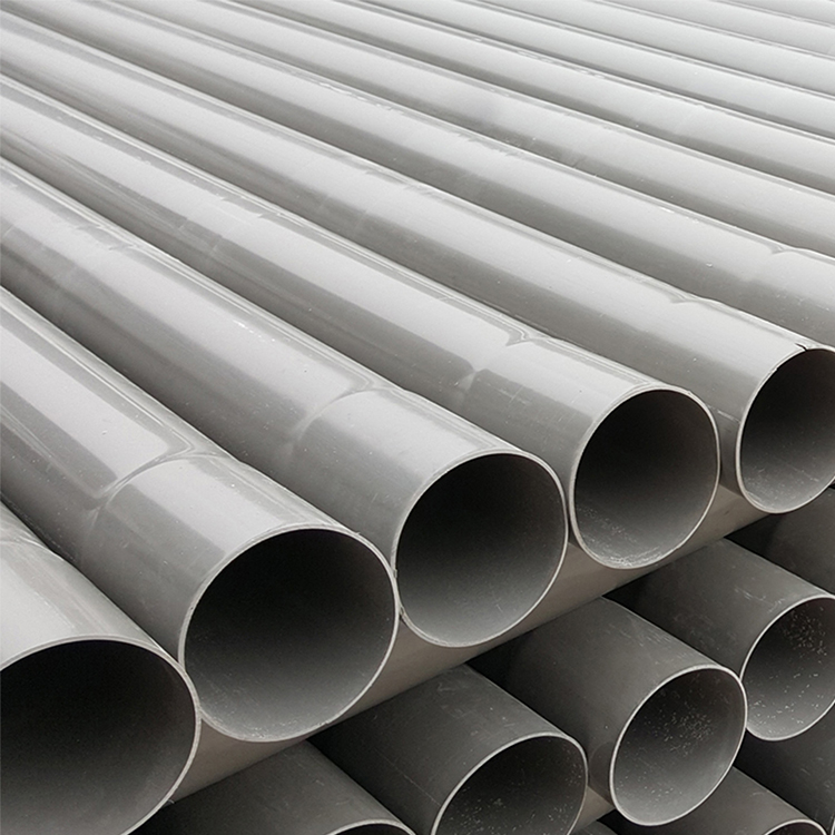 Wholesale Diameter 63-75-100mm diameter pvc pipe in Plastic Tubes u-pvc pipe 110mm Electric tube