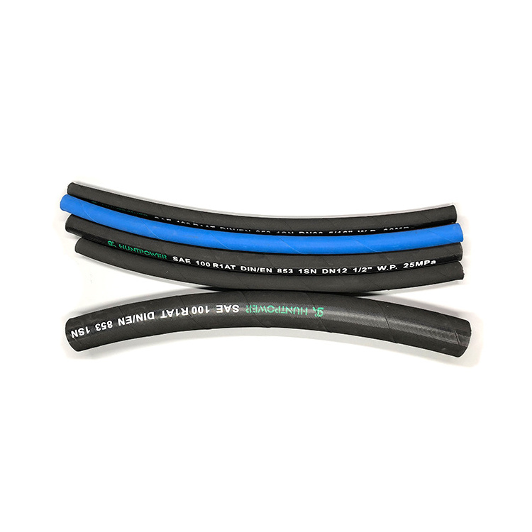 Customize hydraulic hose stock lots of 1/2 inch high pressure reinforced rubber hose