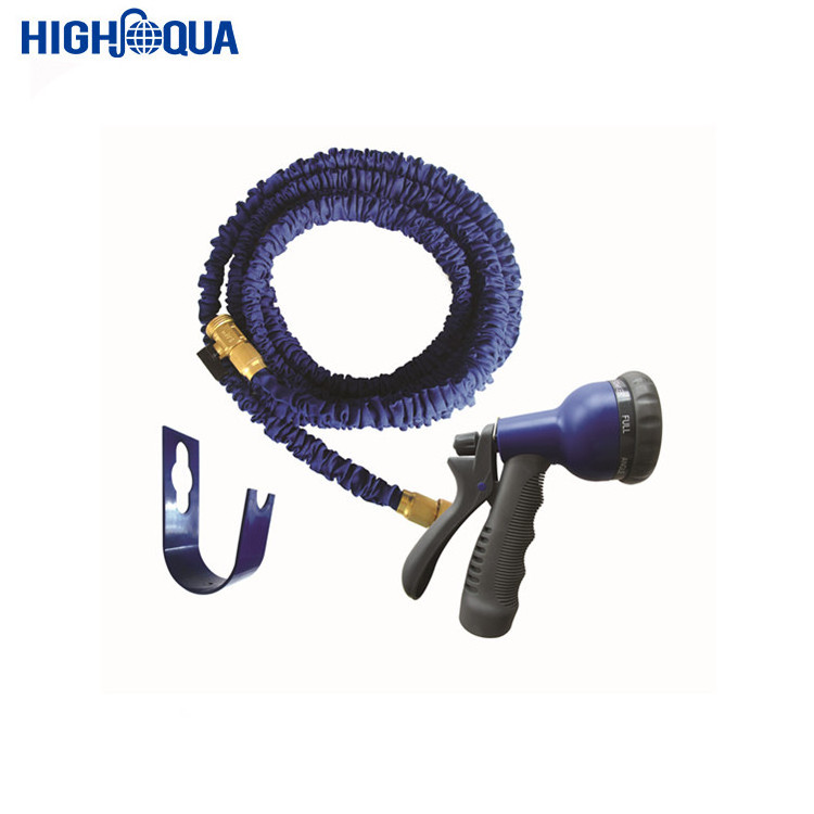 High Quality Good Reputation Car Washing Magic Spray Hose expandable garden hose with 3 layers latex inner tube