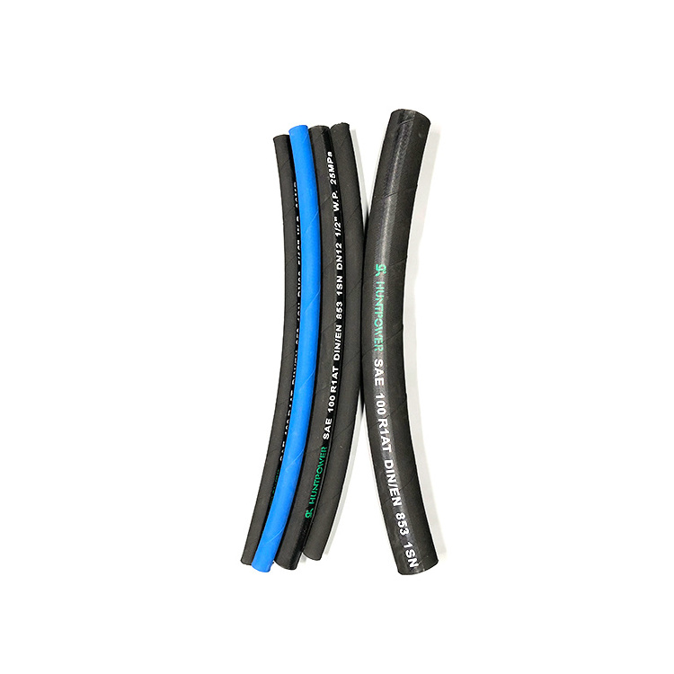 Customize hydraulic hose stock lots of 1/2 inch high pressure reinforced rubber hose