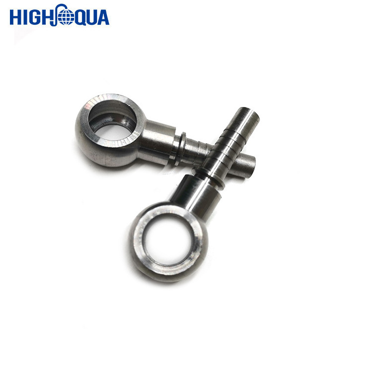 Malleable iron Pipe Fittings metric hydraulic hose banjo fittings