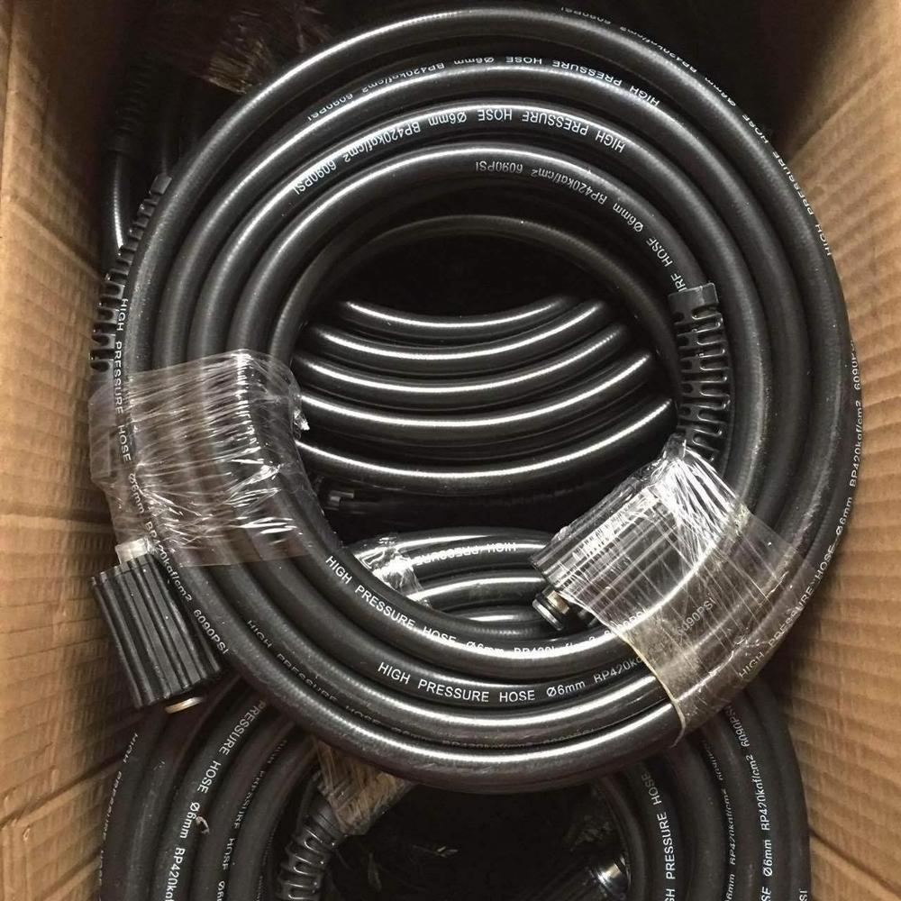 PA PU Steel Wire Braided Pressure Hose For High pressure Car Washer Car Washing rubber hoses