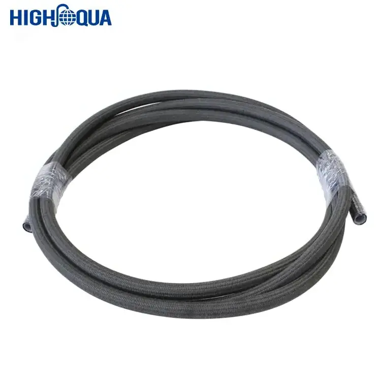 External Braided Cotton Air Compressor Temperature-resistant Steel Wire Braided Oil Hose