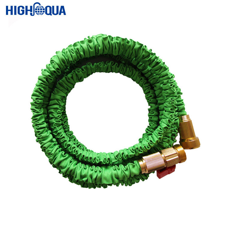 High Quality Good Reputation Car Washing Magic Spray Hose expandable garden hose with 3 layers latex inner tube