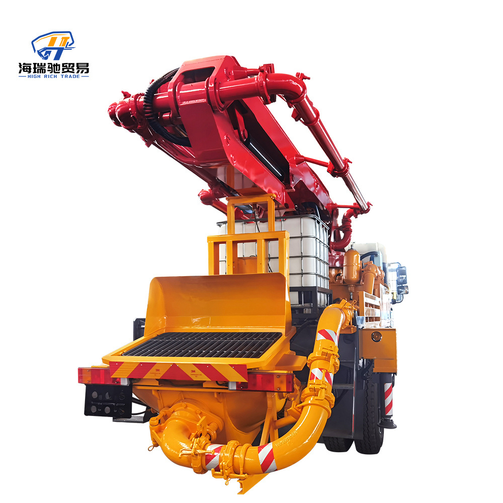 Hefty High quality 50m 39m  45m 26m Concrete Pump Truck cement Pump Truck with effective electronic control system