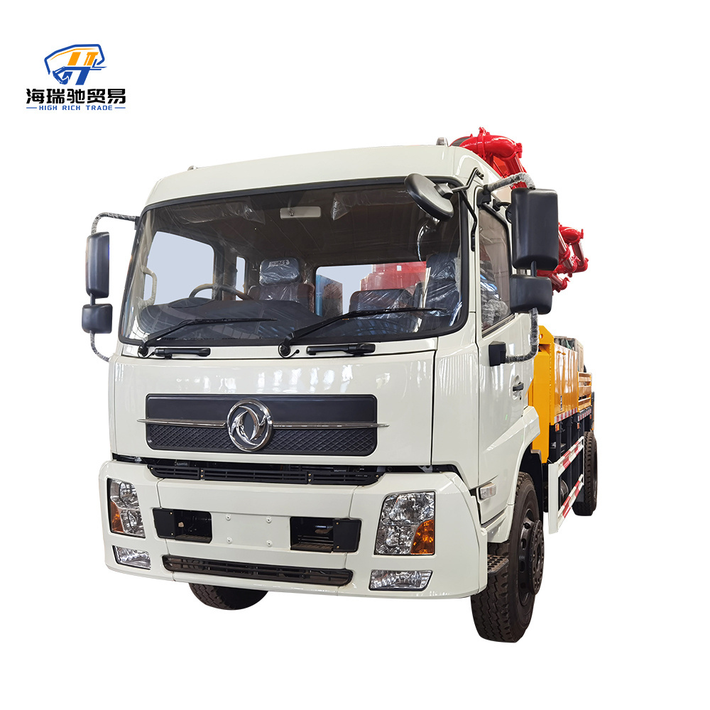 Hefty High quality 50m 39m  45m 26m Concrete Pump Truck cement Pump Truck with effective electronic control system