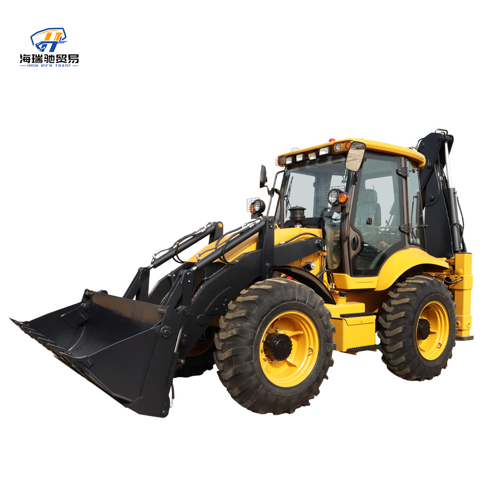 Extra-large Backhoe Wheel Loader 13 ton with 16.9-28 OTR Tires for sale