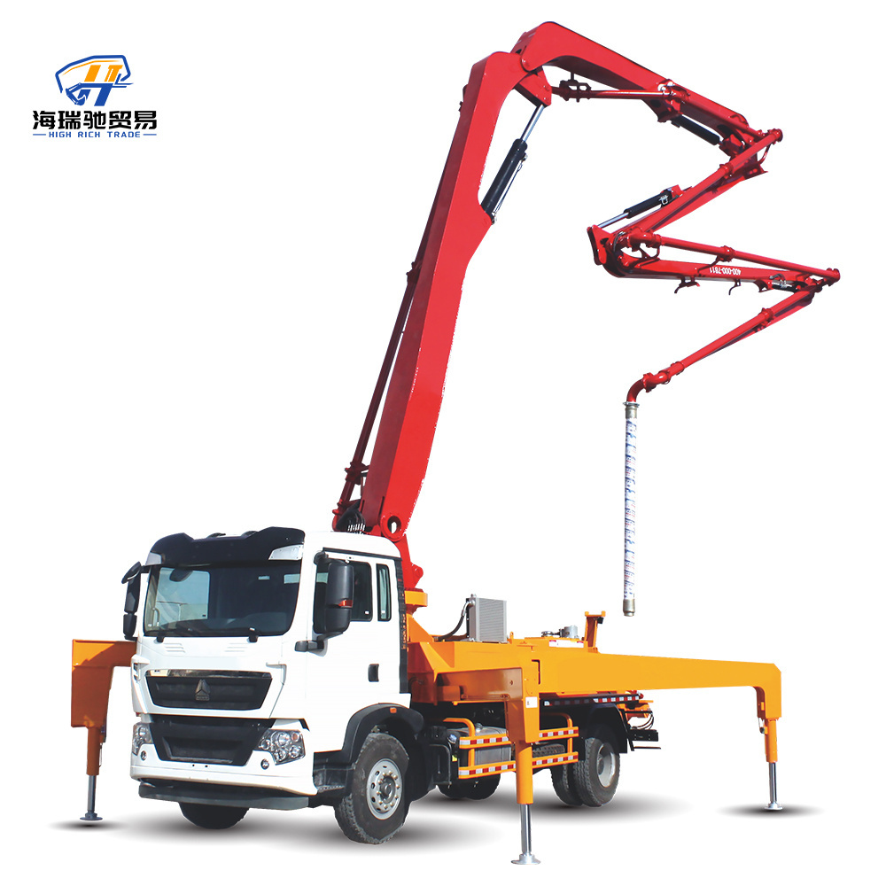 Hefty High quality 50m 39m  45m 26m Concrete Pump Truck cement Pump Truck with effective electronic control system