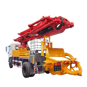 HIGHRICH Brand Chinese suppliers Truck Mounted Concrete Cement Boom Pump Truck