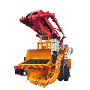 Hefty High quality 50m 39m  45m 26m Concrete Pump Truck cement Pump Truck with effective electronic control system