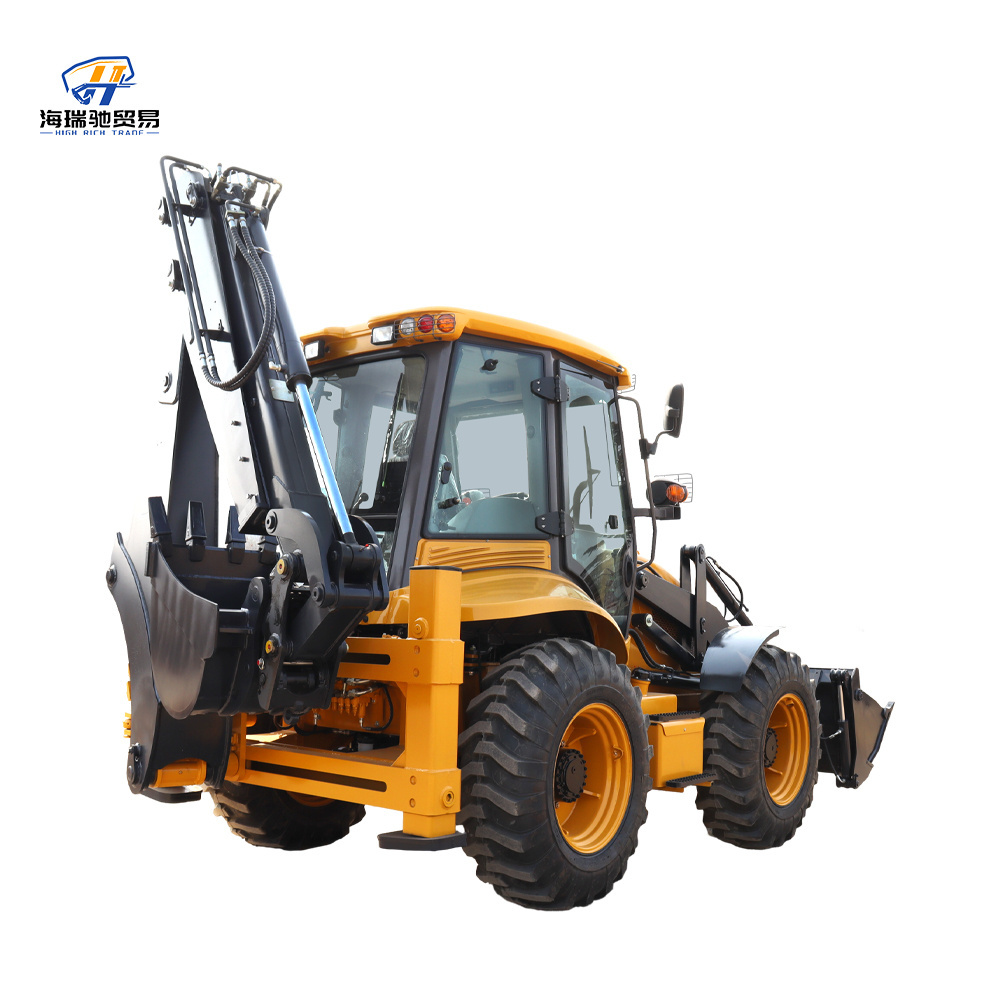 Extra-large Backhoe Wheel Loader 13 ton with 16.9-28 OTR Tires for sale