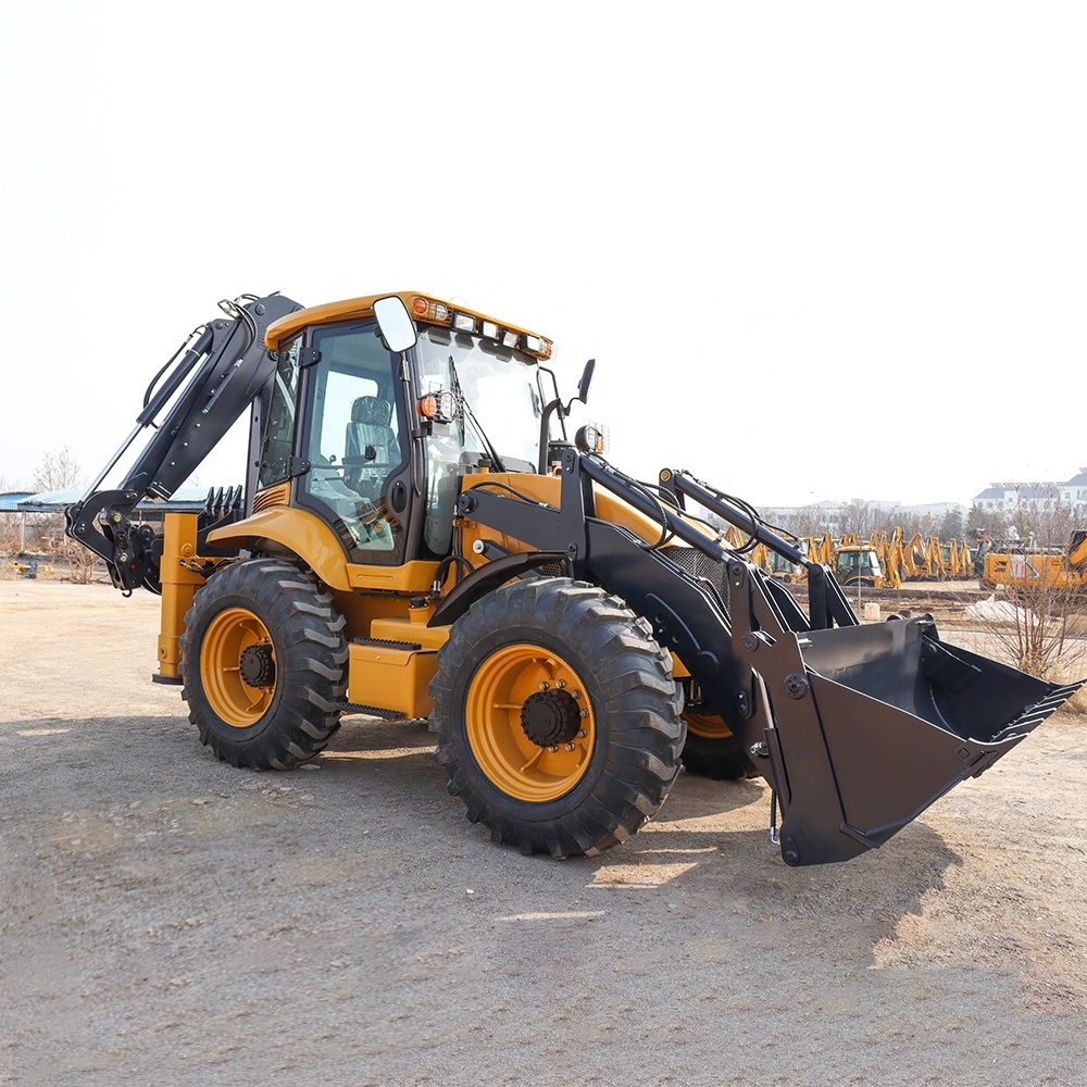 HIGHRICH Brand chinese Factory Price China Made Wheel Backhoe Loader for Sale Near Me