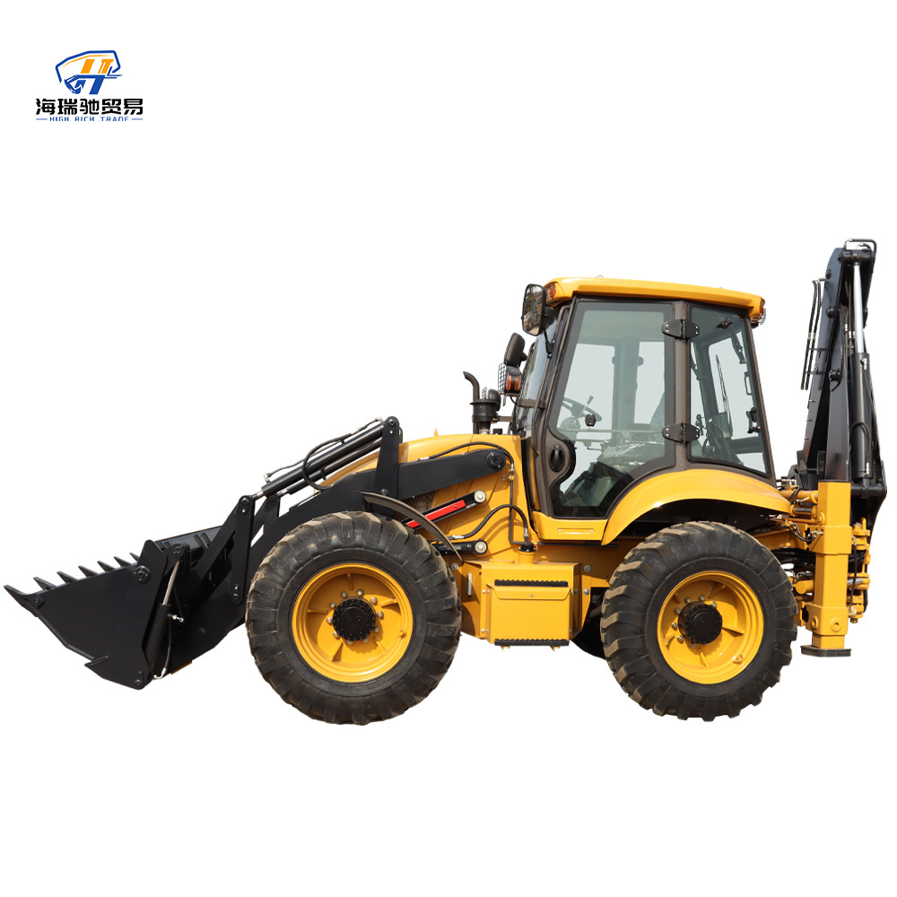 Extra-large Backhoe Wheel Loader 13 ton with 16.9-28 OTR Tires for sale