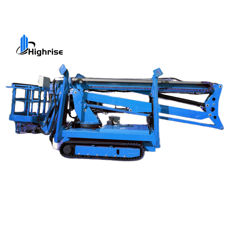 High Tons Mini Crawler Crane Forklift With Crane Boom lift