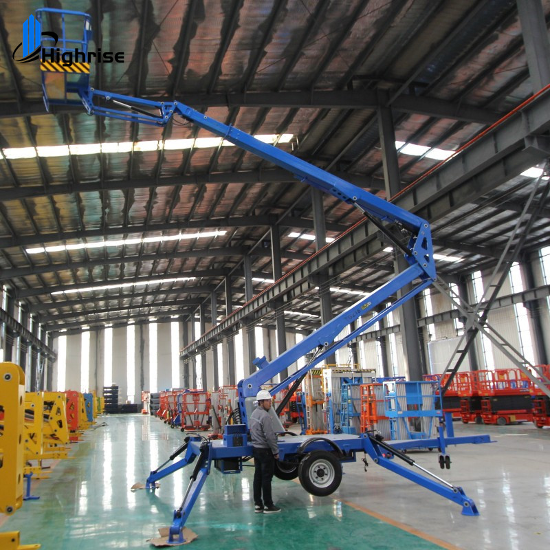 8-16M Truck Mounted Articulated Boom Lift Hydraulic Aerial Work Platform/High rise hydraulic man lift/aerial work lift platform