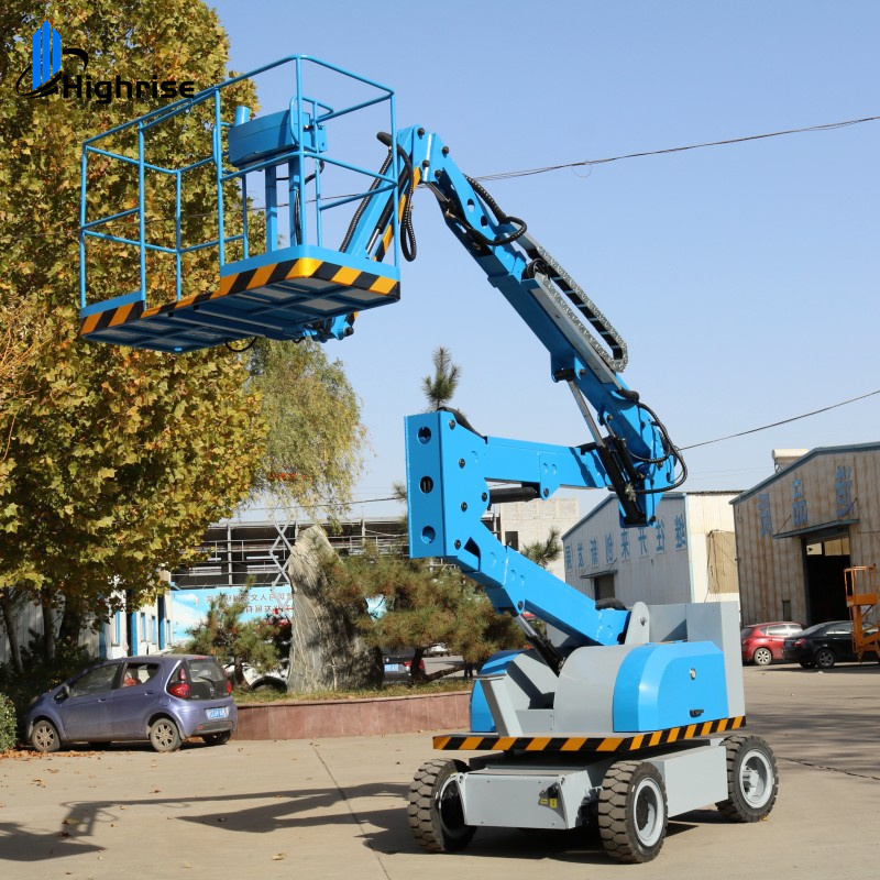 Popular  boom lift platform/self propelled electric crawler scissor man lift/self-propelled scissor lift aerial work platform