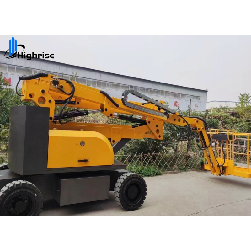 Popular  boom lift platform/self propelled electric crawler scissor man lift/self-propelled scissor lift aerial work platform