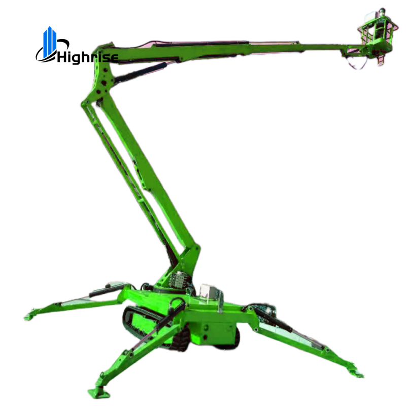 High Tons Mini Crawler Crane Forklift With Crane Boom lift