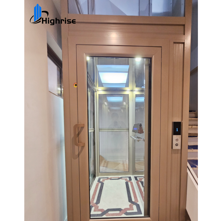 Factory sale high quality customized outdoor indoor passenger lift villa residential home elevator 2 4 floor