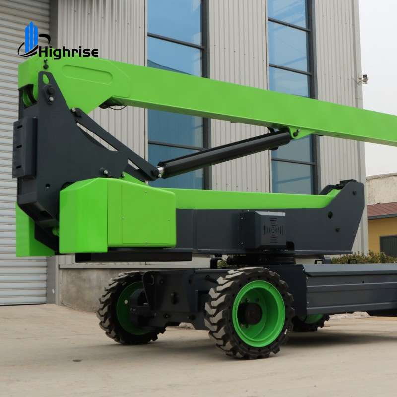 CE ISO Good Quality Cherry Picker Boom Lift Hydraulic Self Propelled Articulated Aerial Lift cherry picker At Cheap Prices