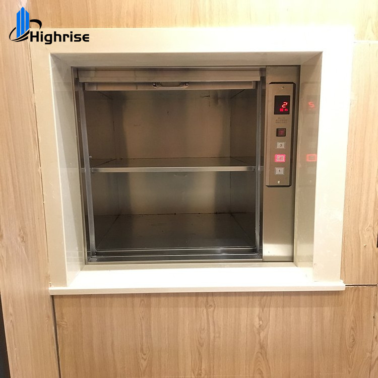 China supplier low price 100kg dumbwaiter/indoor outdoor dumbwaiter machine/kitchen food elevator