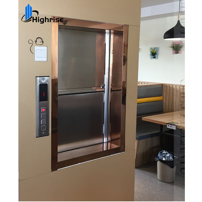 China supplier low price 100kg dumbwaiter/indoor outdoor dumbwaiter machine/kitchen food elevator