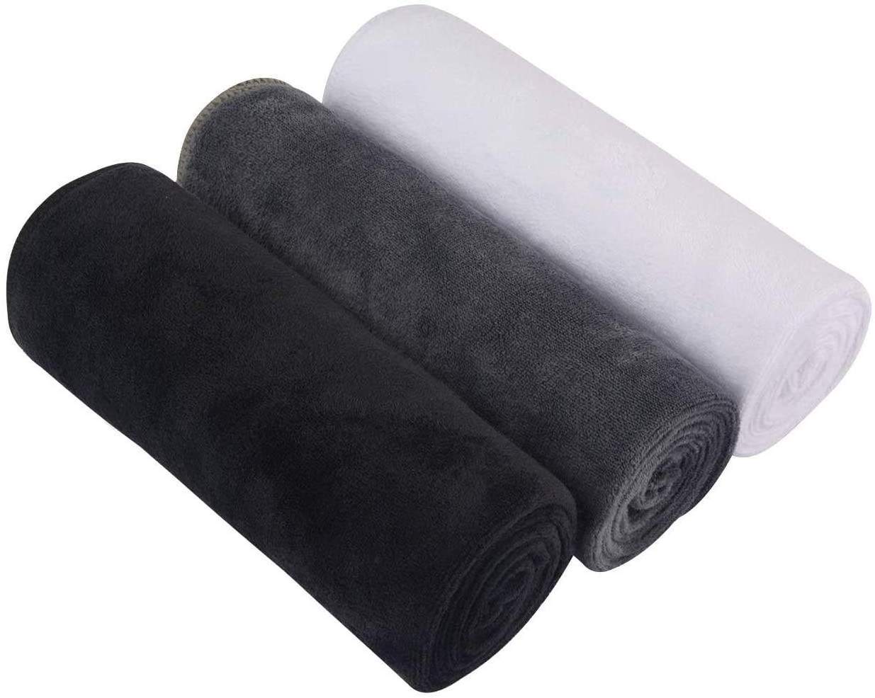 Custom Cotton Microfibre Sports Gym Towel Fast Drying Fitness Sweat Towels Multi-Purpose Workout Towel for Men and Women