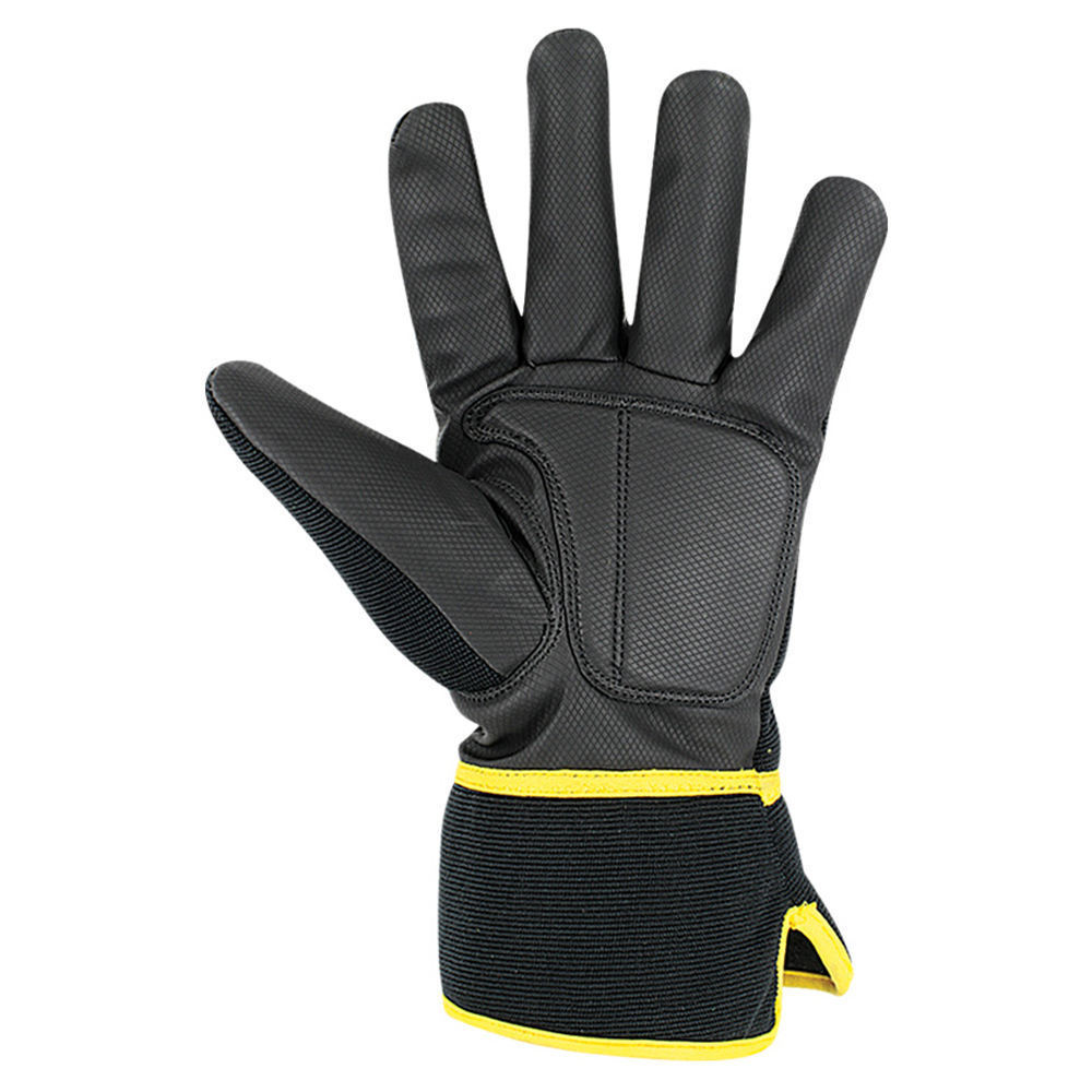 Leather Security Guard touch screen Gloves Winter Tactical gloves Leather Patrol Search Gloves