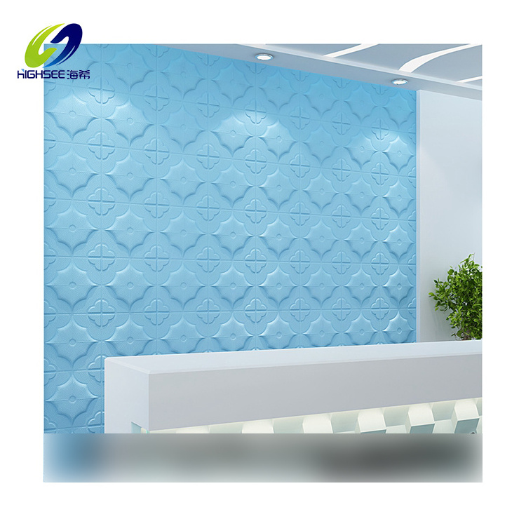 Bedroom Full Colors 3D Brick Pe Foam Wall Panel Self-Adhesive Wallpaper/Stickers