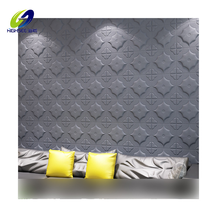 Bedroom Full Colors 3D Brick Pe Foam Wall Panel Self-Adhesive Wallpaper/Stickers