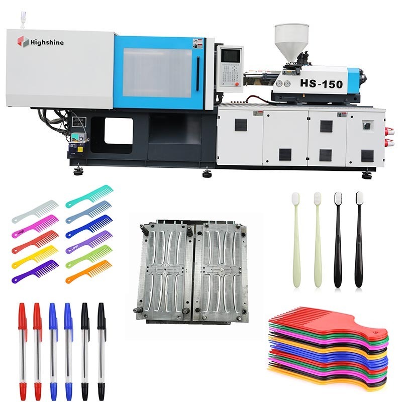 Hot sale Highshine automatic horizontal plastic ball point pen making injection molding machine HS-150