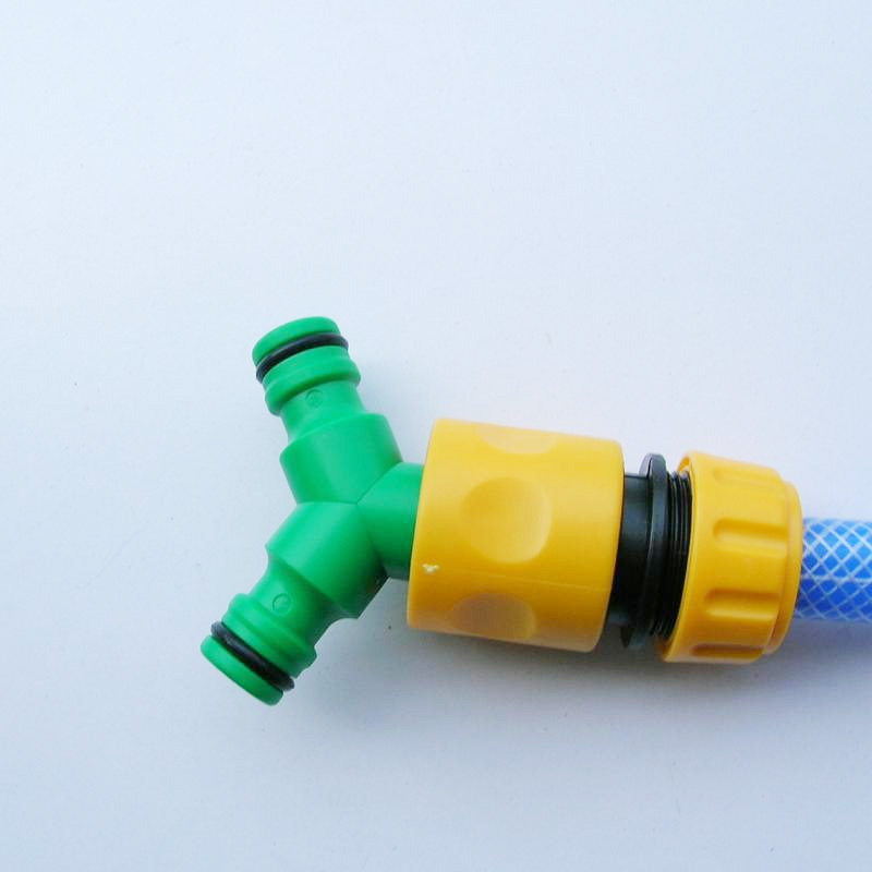 wholesale Plastic 3 Way Garden Water Hose Splitter Y Quick Connector