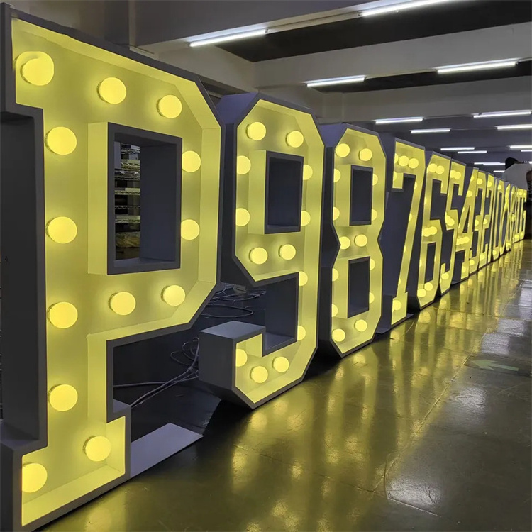 Light Up Marquee Number For Birthday Party Celebration Marquee Numbers 4ft Marquee Letters